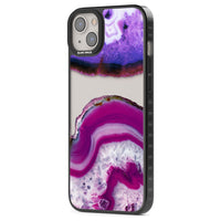 Tranche de cristal d'améthyste