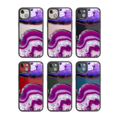 Tranche de cristal d'améthyste