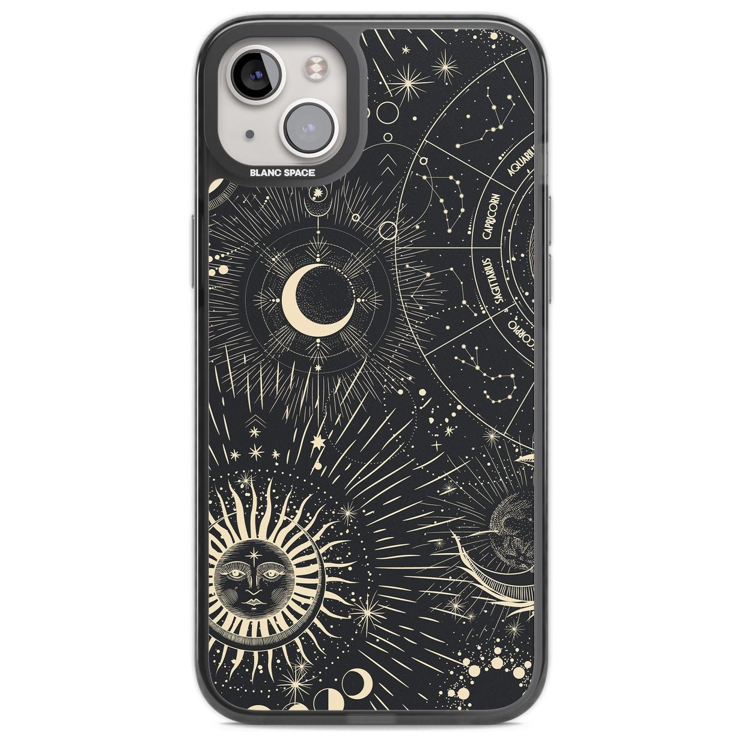 Soleil cosmique et symboles du zodiaque