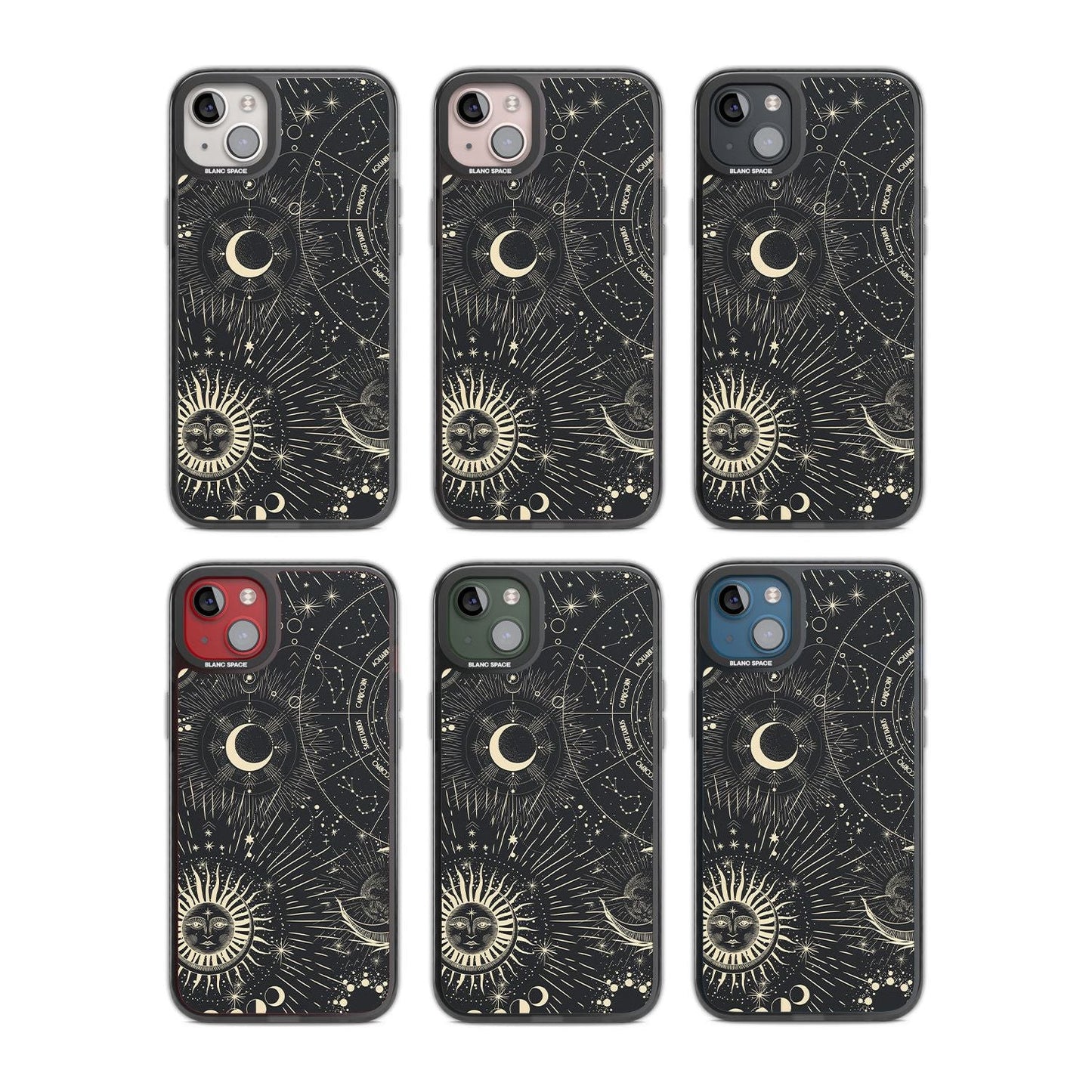 Soleil cosmique et symboles du zodiaque