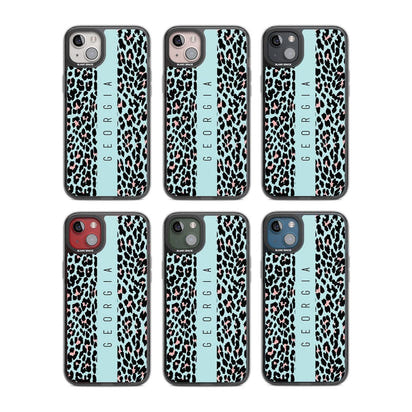 Léopard bleu personnalisé