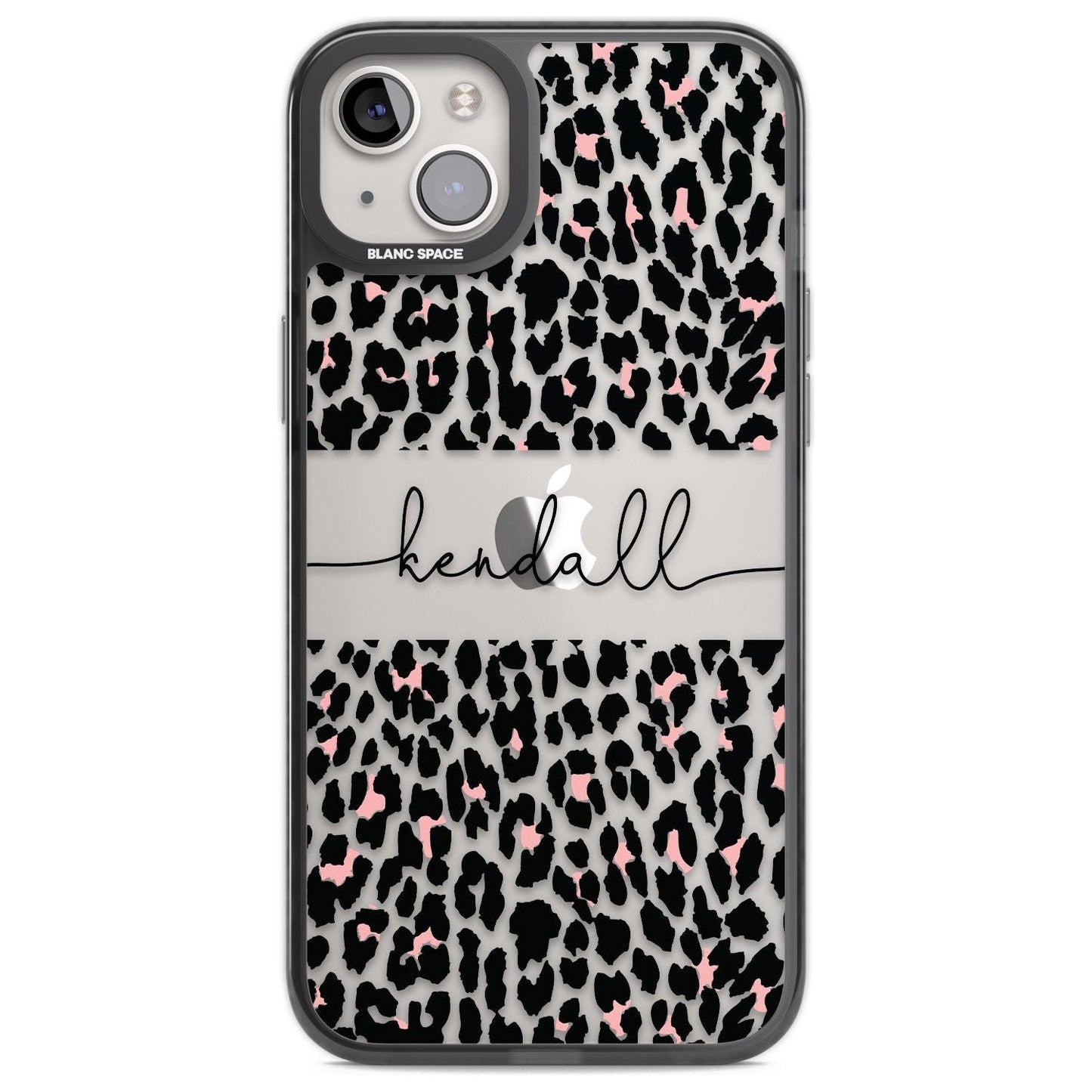Personalised Cursive Leopard Spots