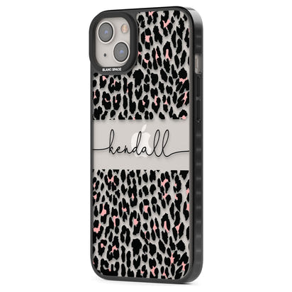 Personalised Cursive Leopard Spots
