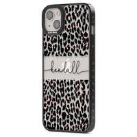 Personalised Cursive Leopard Spots