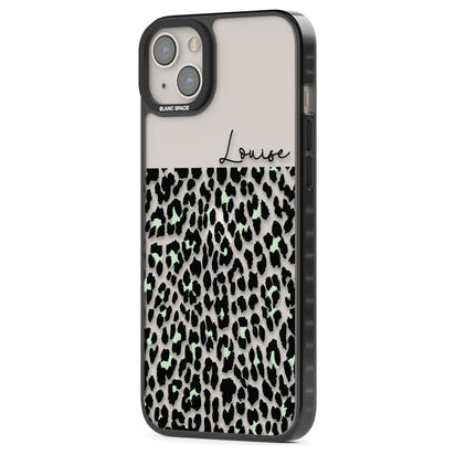 Personalised Seafoam Leopard