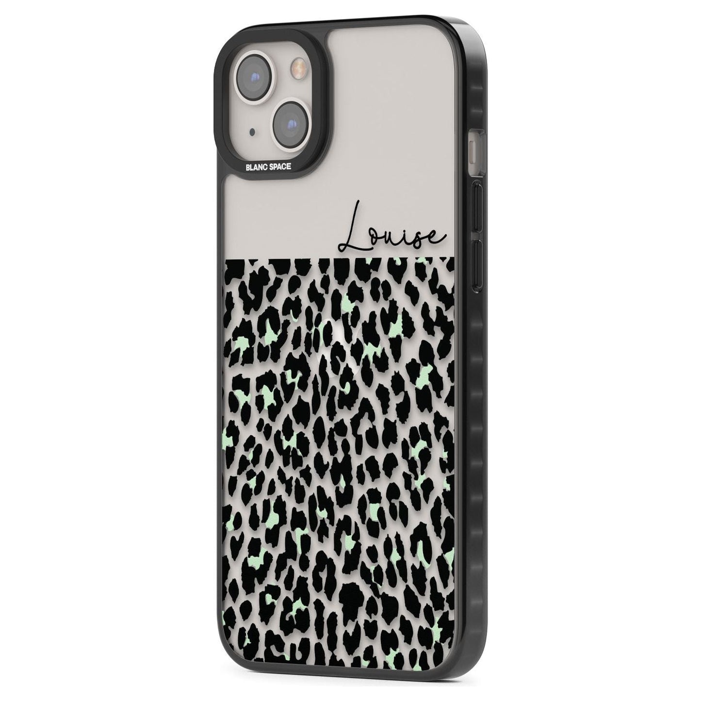 Personalised Seafoam Leopard