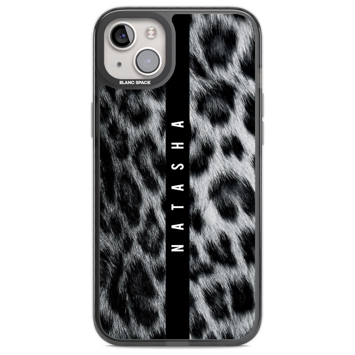 Personalised Snow Leopard Print