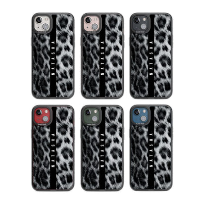 Personalised Snow Leopard Print