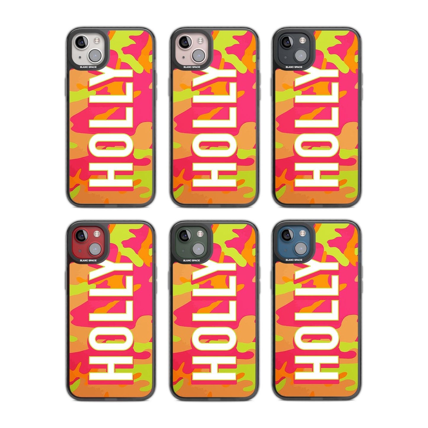 Personalised Bold Neon Camo