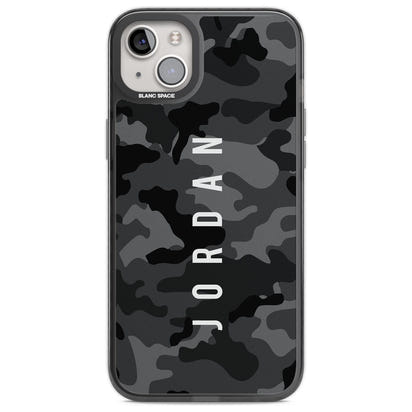 Personalised Black Camouflage Name