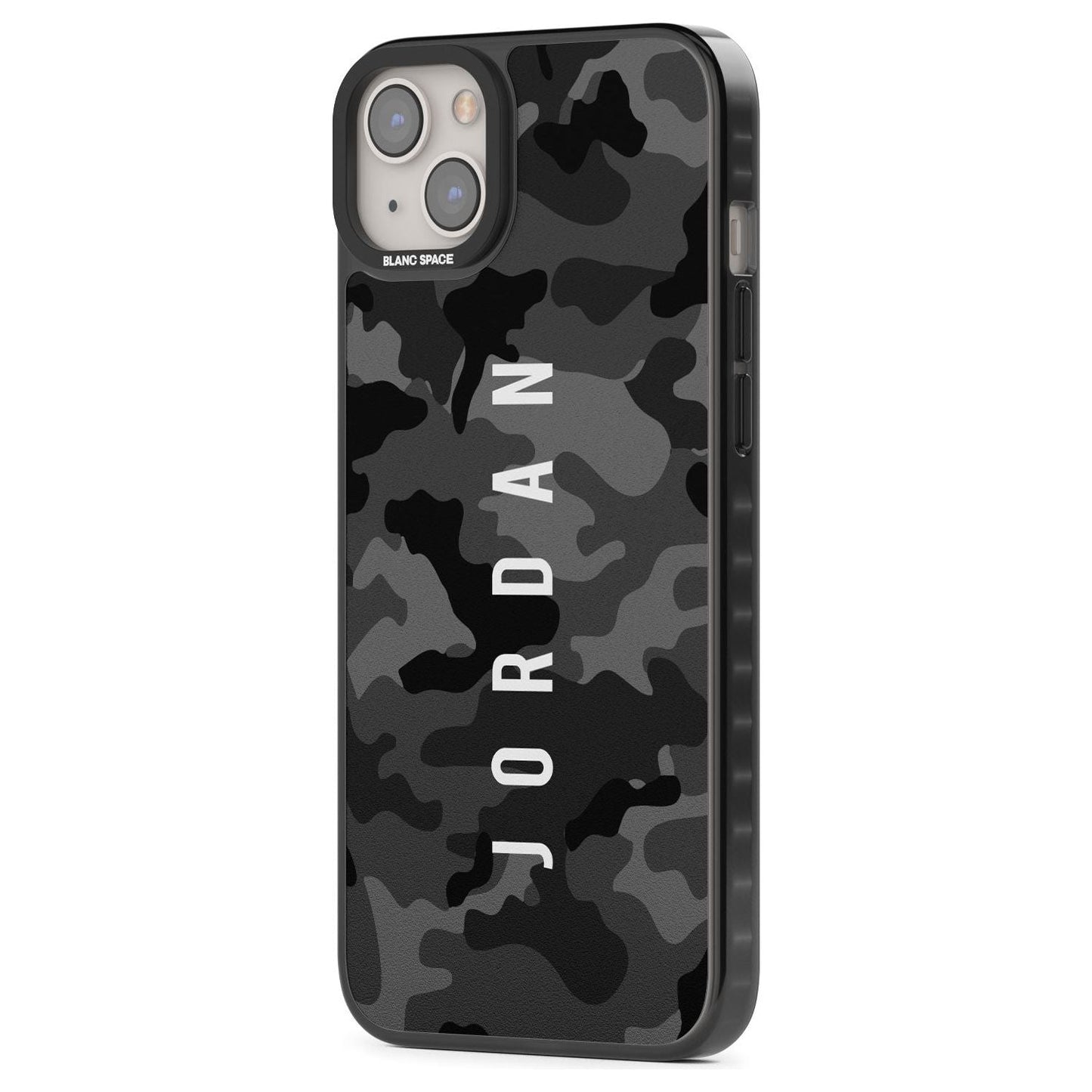 Personalised Black Camouflage Name