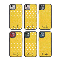 Personalised Yellow Polka Dot
