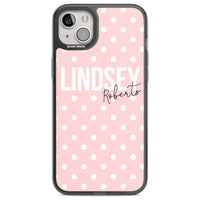 Personalised Pink Polka