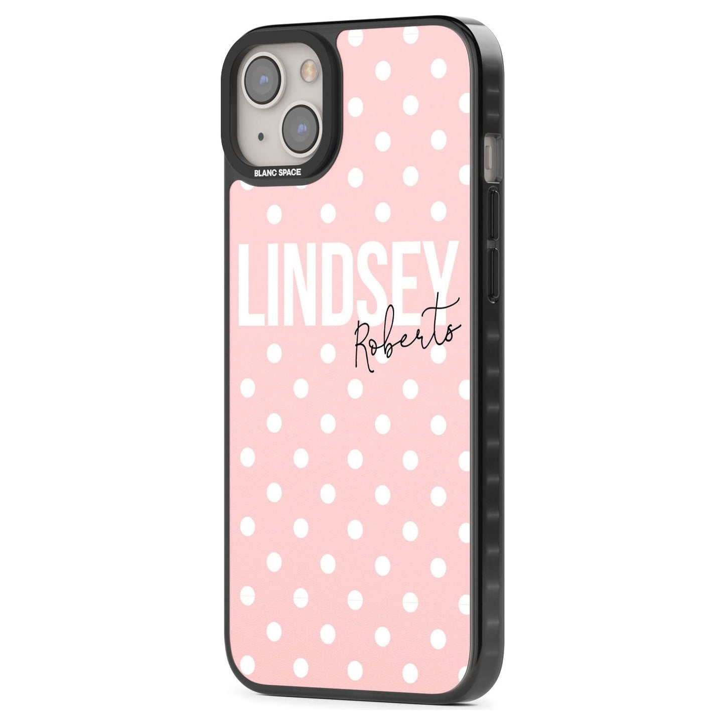 Personalised Pink Polka
