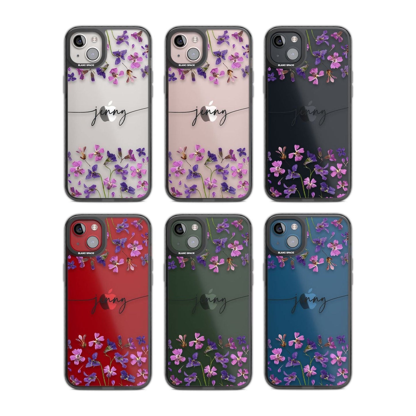 Personalised Purple Violets