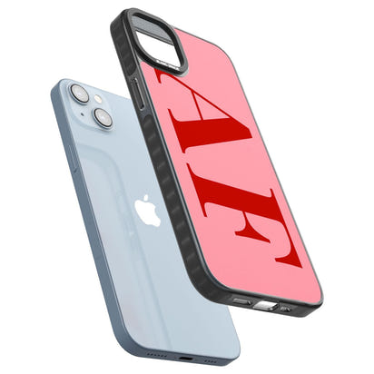 Personalised Red & Pink Letters