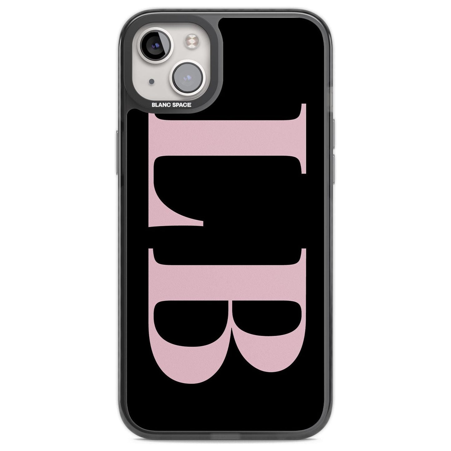 Lettres personnalisées roses et noires vertes