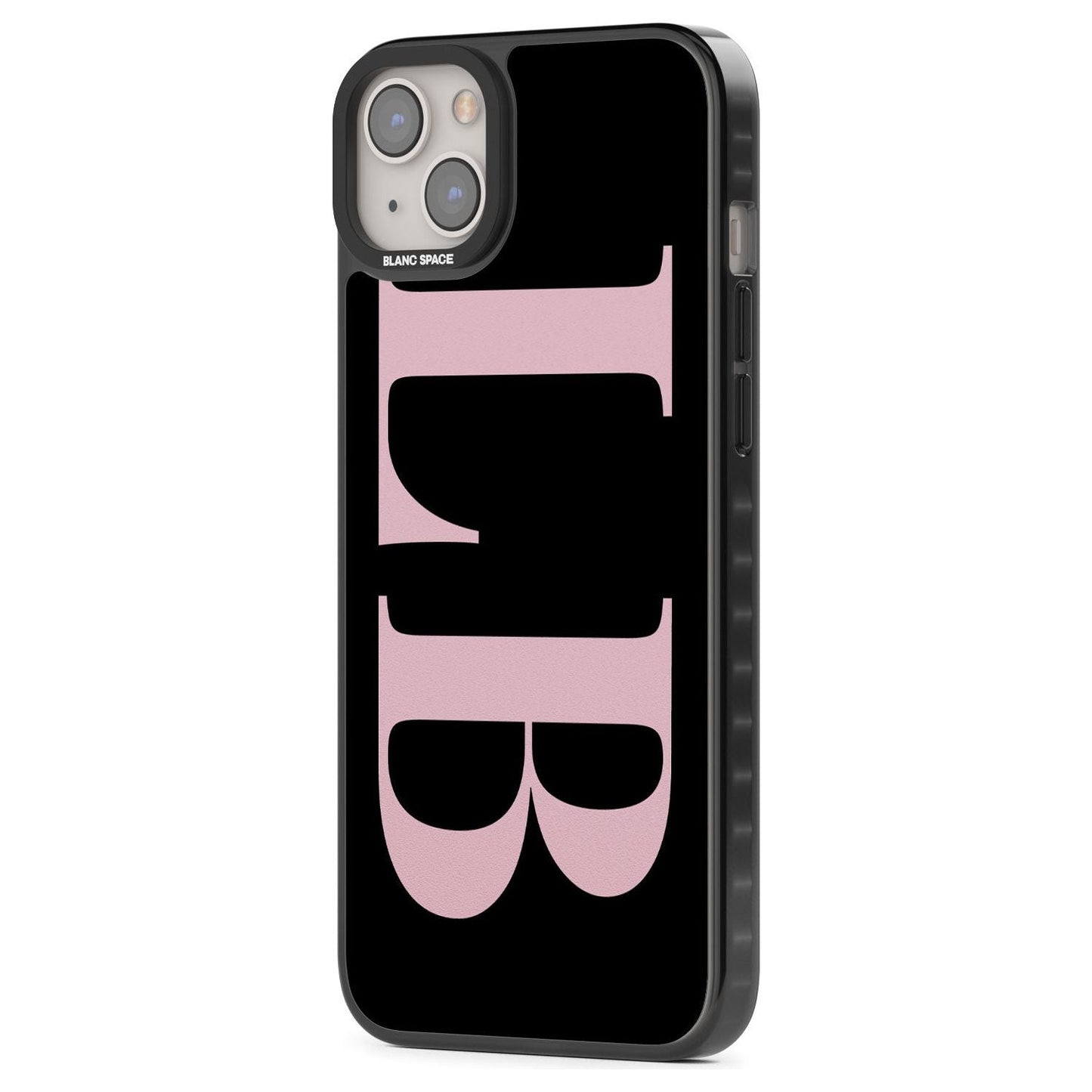 Lettres personnalisées roses et noires vertes