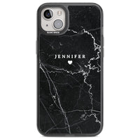 Personalised Black Marble