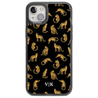 Personalised Gold Cheetah Pattern