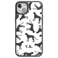Personalised Black & White Cheetah Pattern