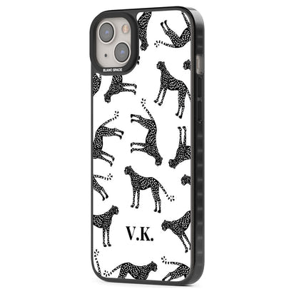 Personalised Black & White Cheetah Pattern