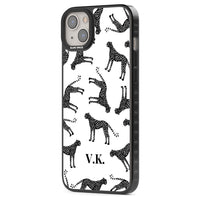 Personalised Black & White Cheetah Pattern