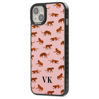 Personalised Pink Safari Tiger Pattern
