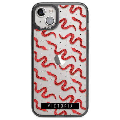 Personalised Red Snake Pattern