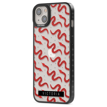 Personalised Red Snake Pattern