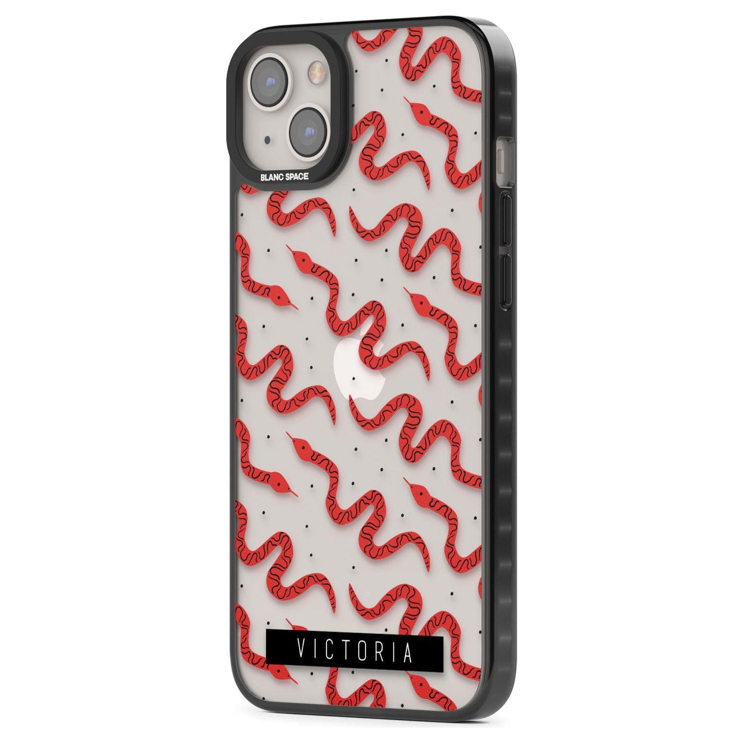 Personalised Red Snake Pattern