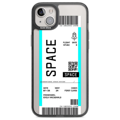 Personalised Space Travel Ticket