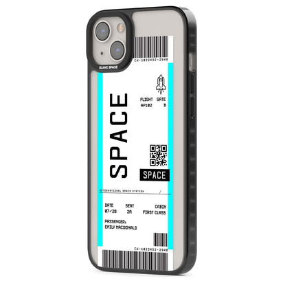 Personalised Space Travel Ticket