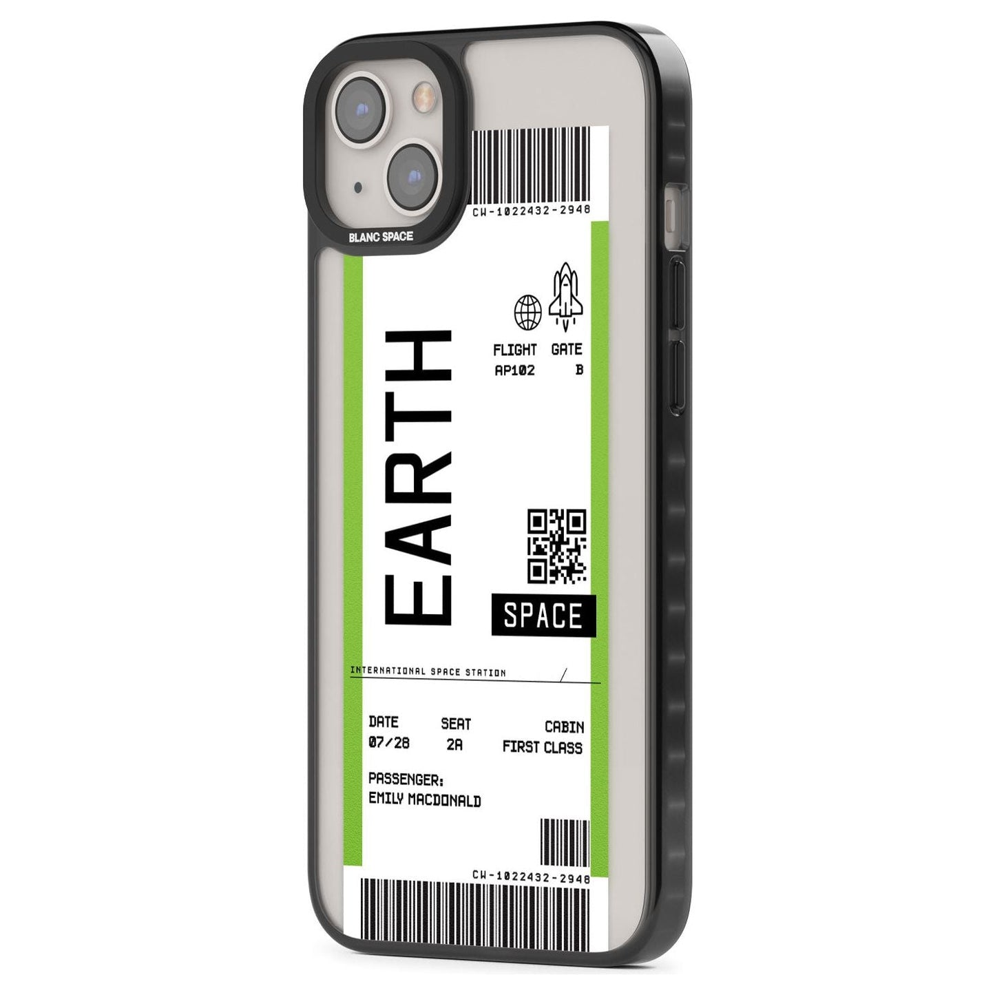 Personalised Earth Travel Ticket