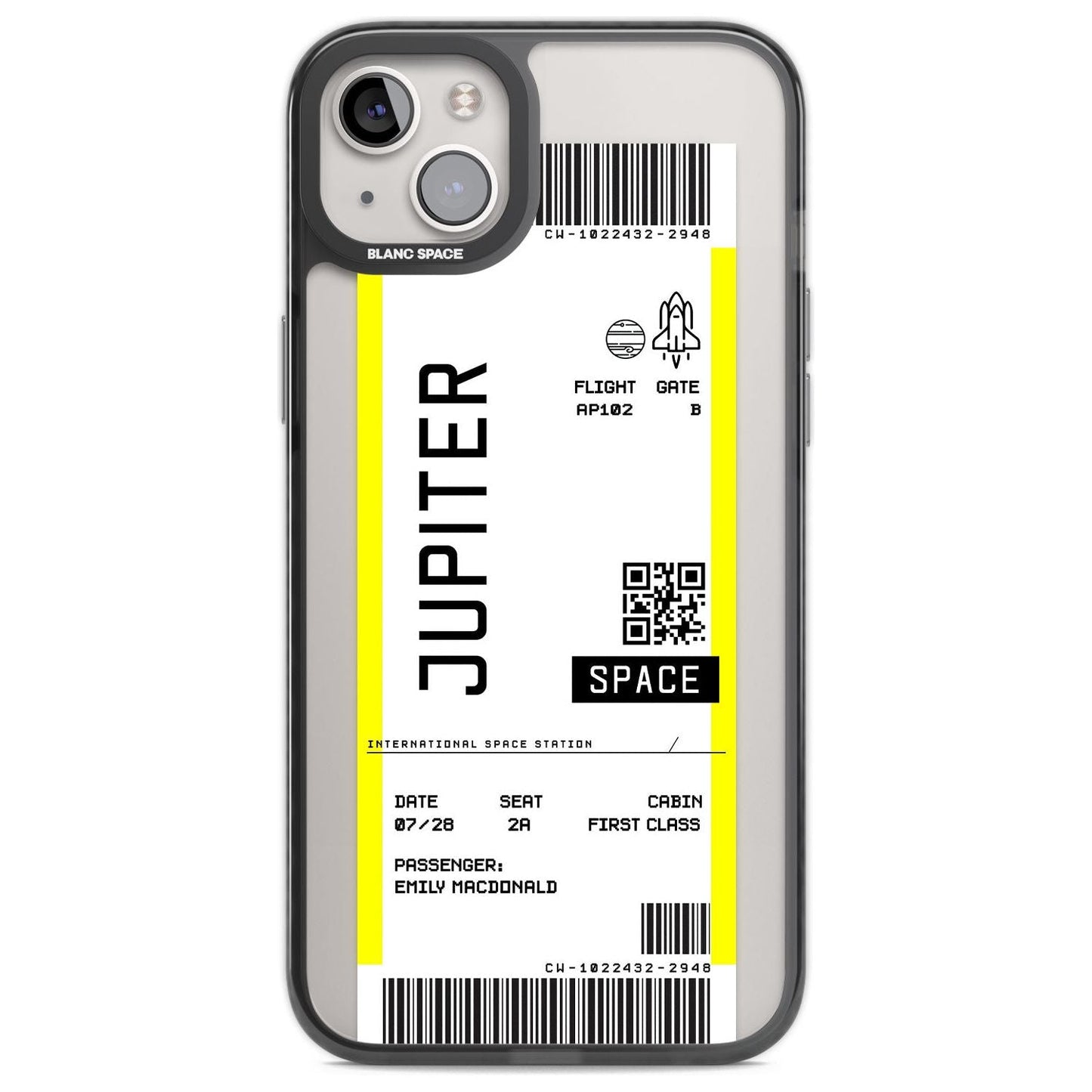 Personalised Jupiter Travel Ticket