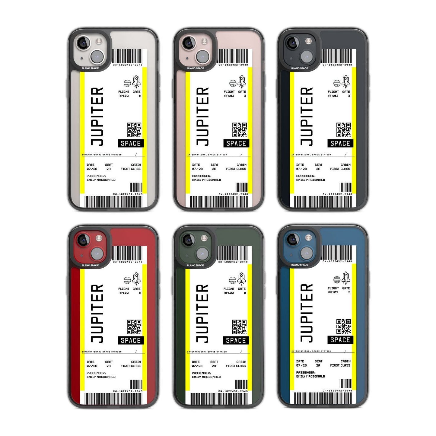 Personalised Jupiter Travel Ticket