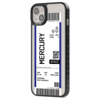 Personalised Mercury Travel Ticket