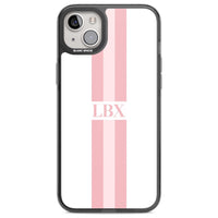 Personalised Minimal Pink Stripe