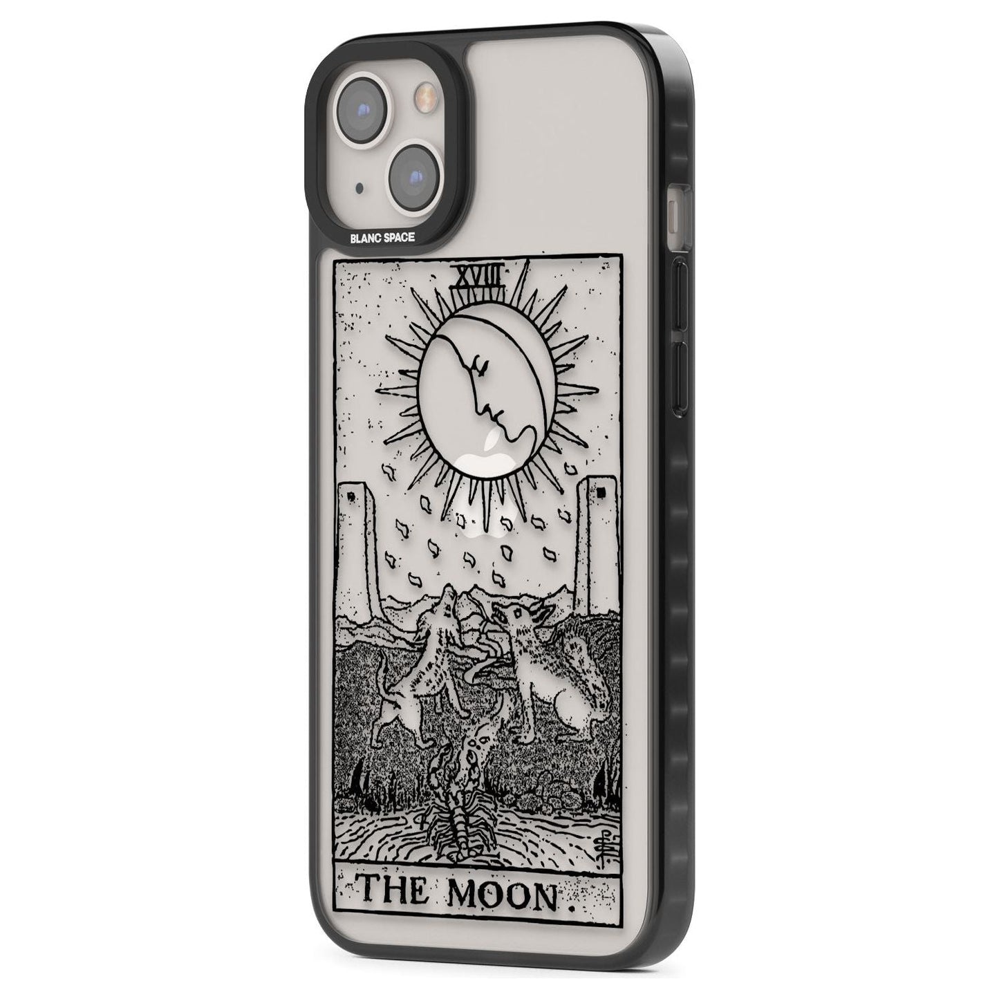 Personalised The Moon Tarot Card (Clear)