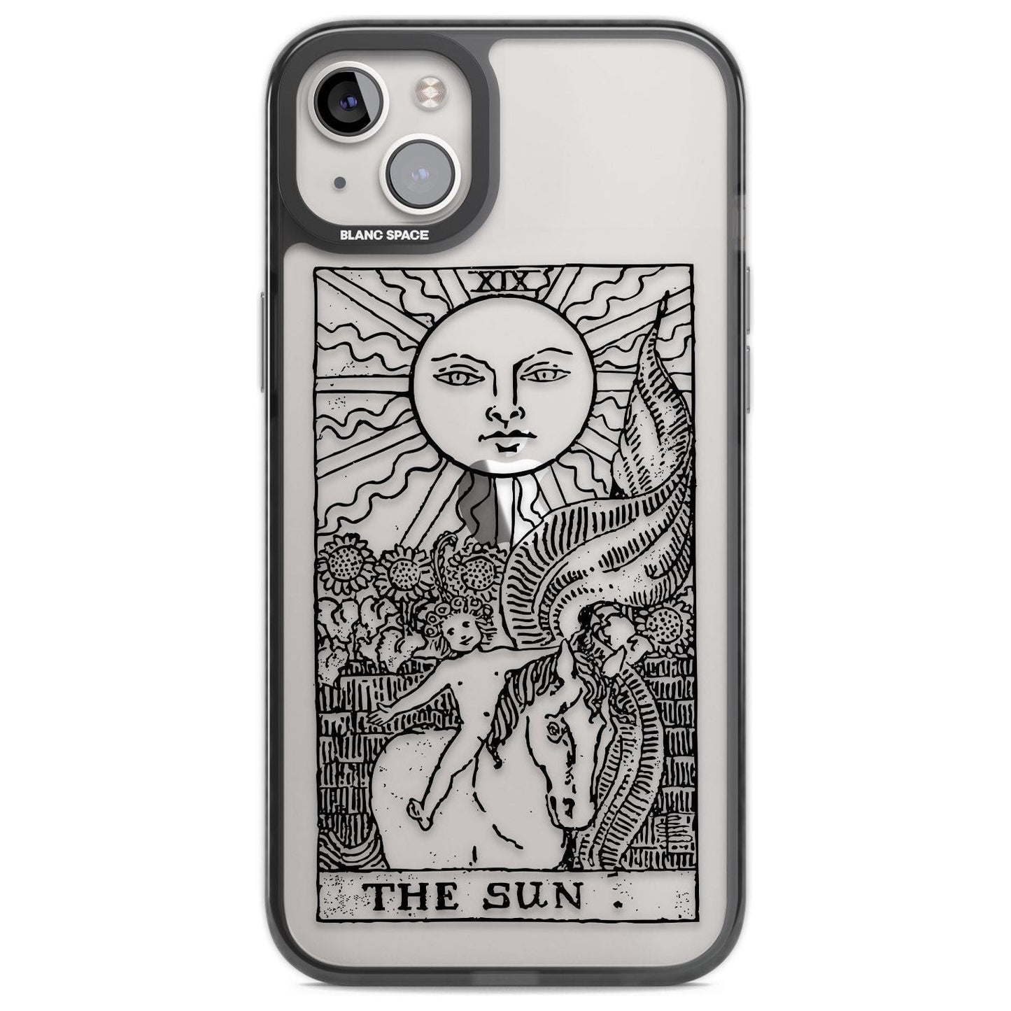 Personalised The Sun Tarot Card (Clear)