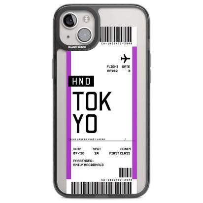 Personalised Tokyo Boarding Pass