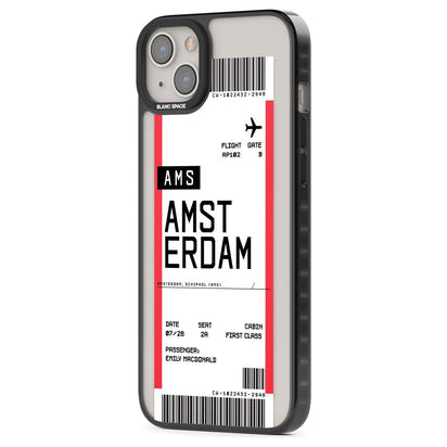 Personalised Amsterdam Boarding Pass