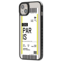 Personalised Paris Boarding Pass
