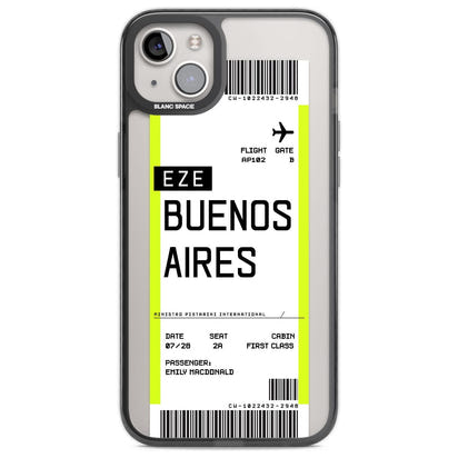 Personalised Buenos Aires Boarding Pass