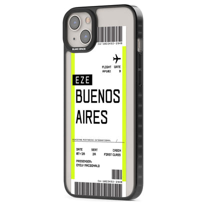 Personalised Buenos Aires Boarding Pass