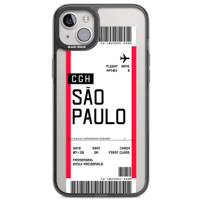 Personalisierte Bordkarte für São Paulo