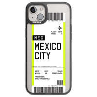 Carte d'embarquement personnalisée pour Mexico