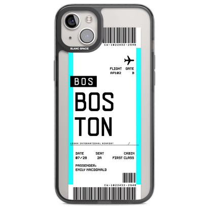 Personalised Boston Boarding Pass