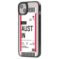 Personalised Austin Boarding Pass