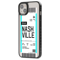 Carte d'embarquement personnalisée pour Nashville